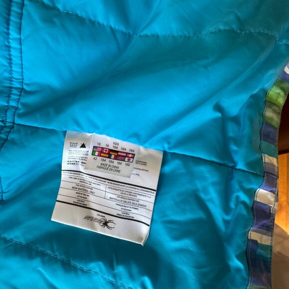 SPYDER 3 way system ski jacket - Youth size 16 or Women's Xs/Small - Picture 4 of 14